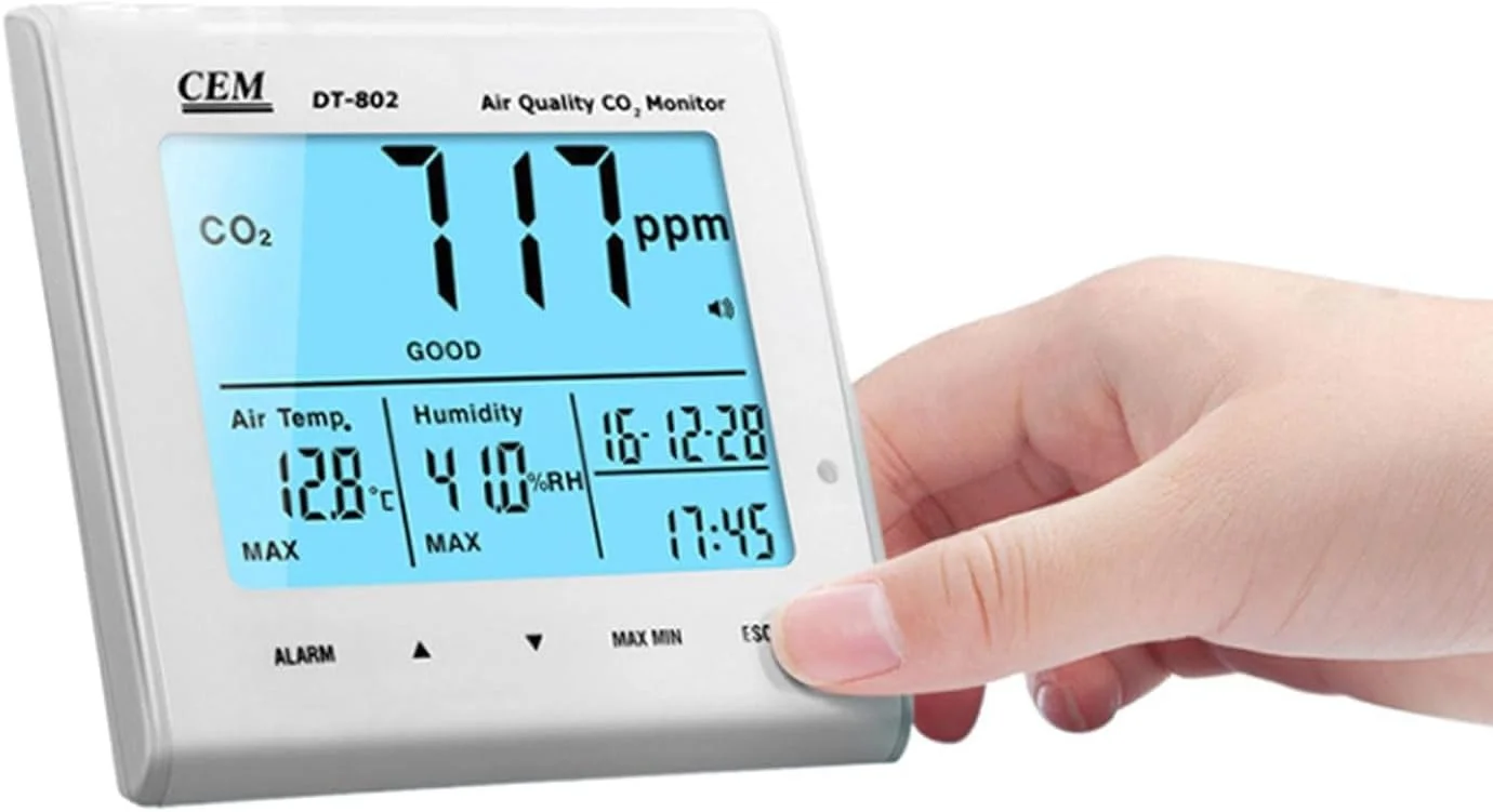 دستگاه سنجش دی اکسید کربن DT-802