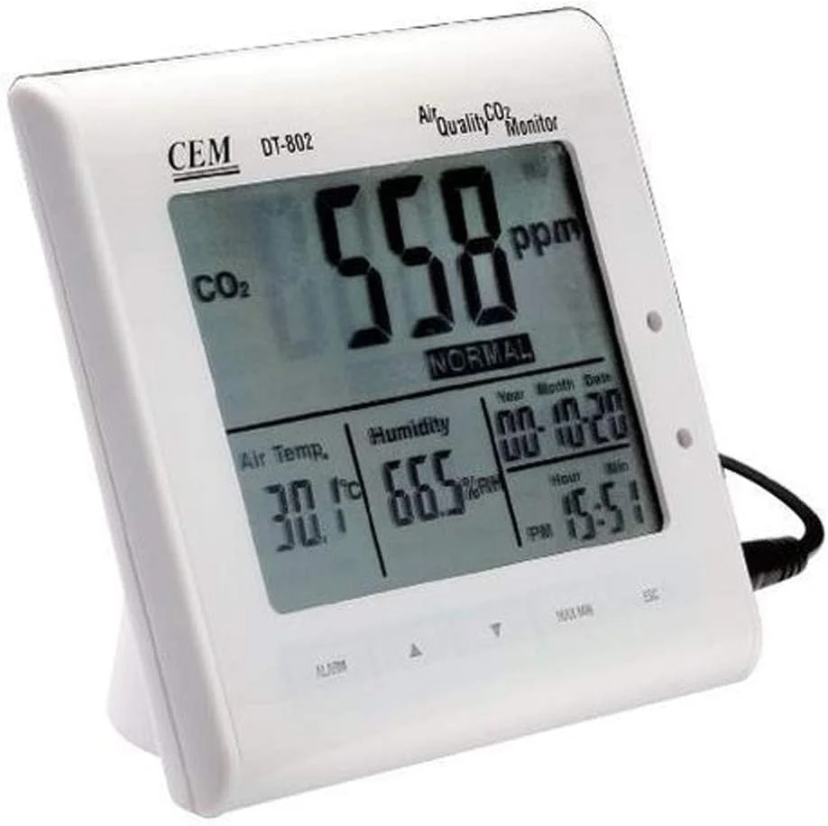 دستگاه سنجش دی اکسید کربن DT-802 دستگاه سنجش دی اکسید کربن DT-802