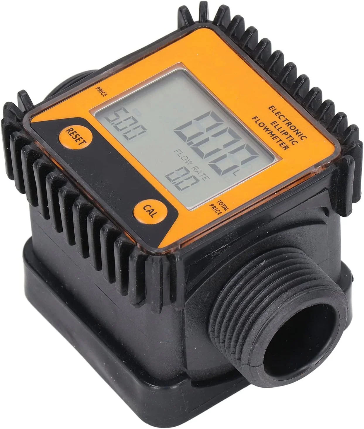 فلومتر سوخت Gearwell، کنترلر جریان دیجیتال برای مواد شیمیایی، فلومتر سوخت 1 اینچی K28 برای آب و اندازه گیری (نارنجی)