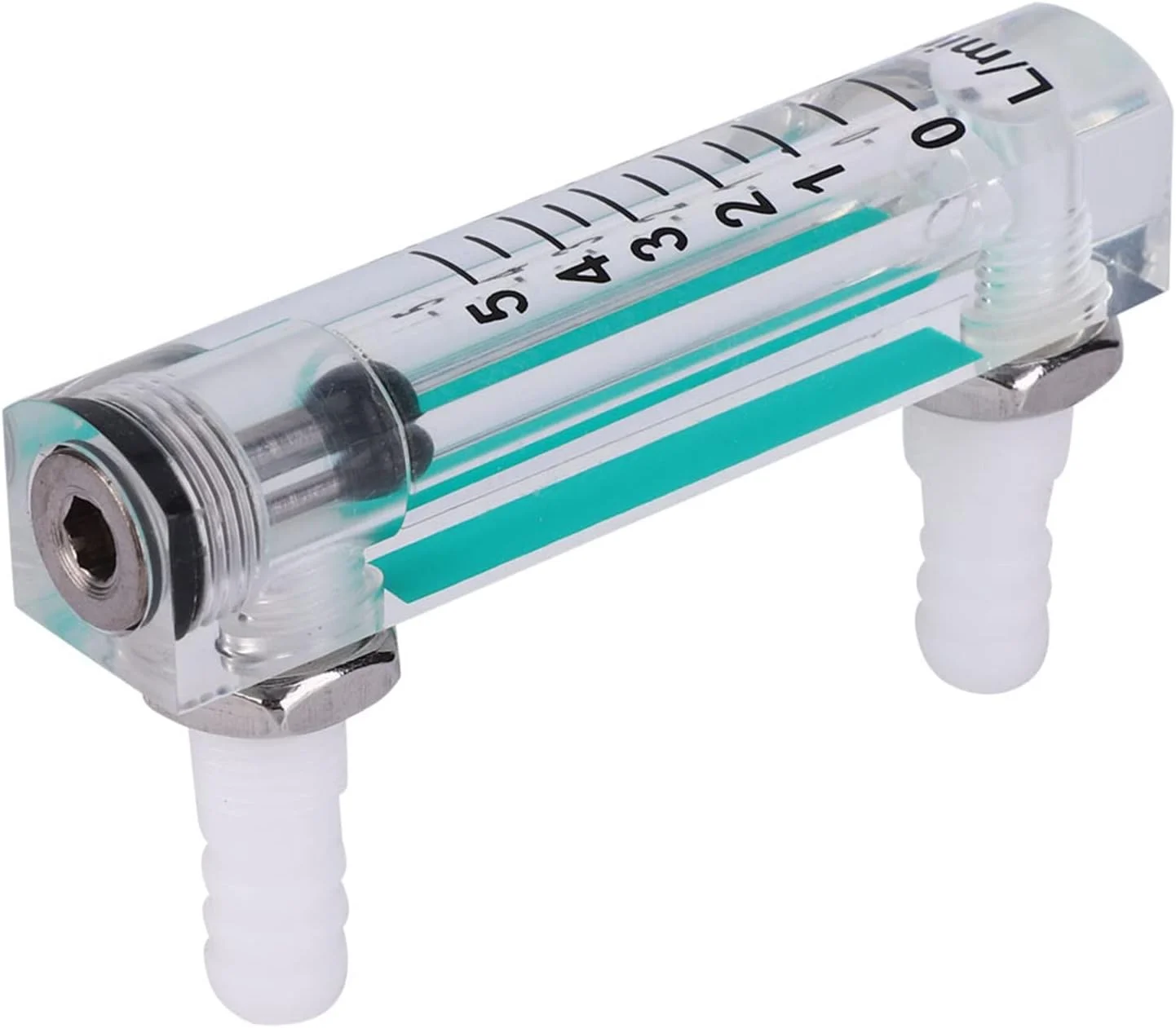 فلومتر LZQ-1 با محدوده 1-5 LPM، دبی سنج هوا، دبی سنج اکسیژن با پنل شفاف