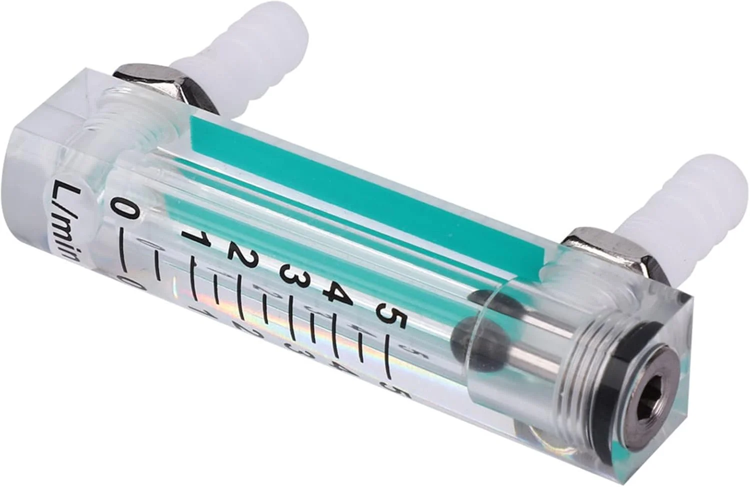 فلومتر LZQ-1 با محدوده 1-5 LPM، دبی سنج هوا، دبی سنج اکسیژن با پنل شفاف