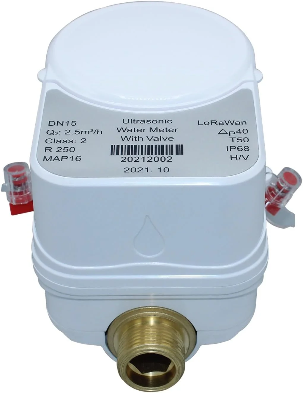 فلومتر، دبی سنج آب التراسونیک هوشمند با کنترل برنامه Tuya Zigbee (کلاس B DN20)