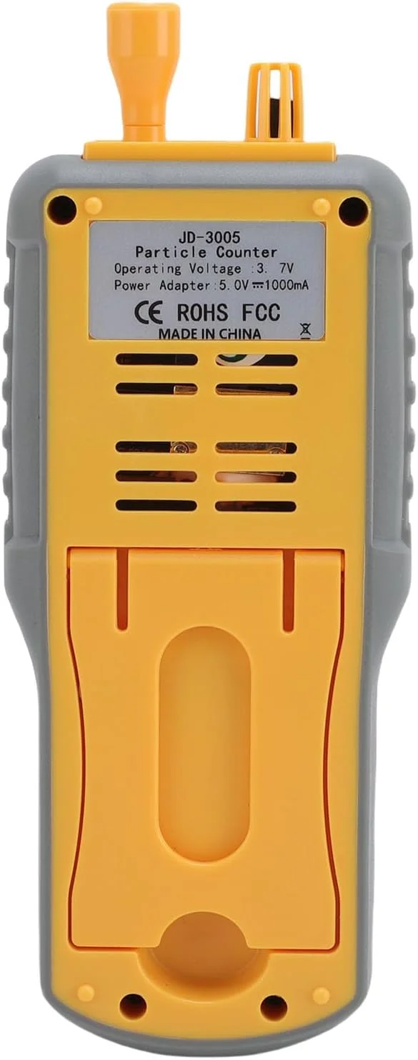 ذره‌شمار Eujgoov، آنالایزر کیفیت دماسنج و رطوبت‌سنج برای آشکارساز گرد و غبار، TVOC، PM2.5، PM10 با صفحه نمایش LCD رنگی 2.8 اینچی TFT