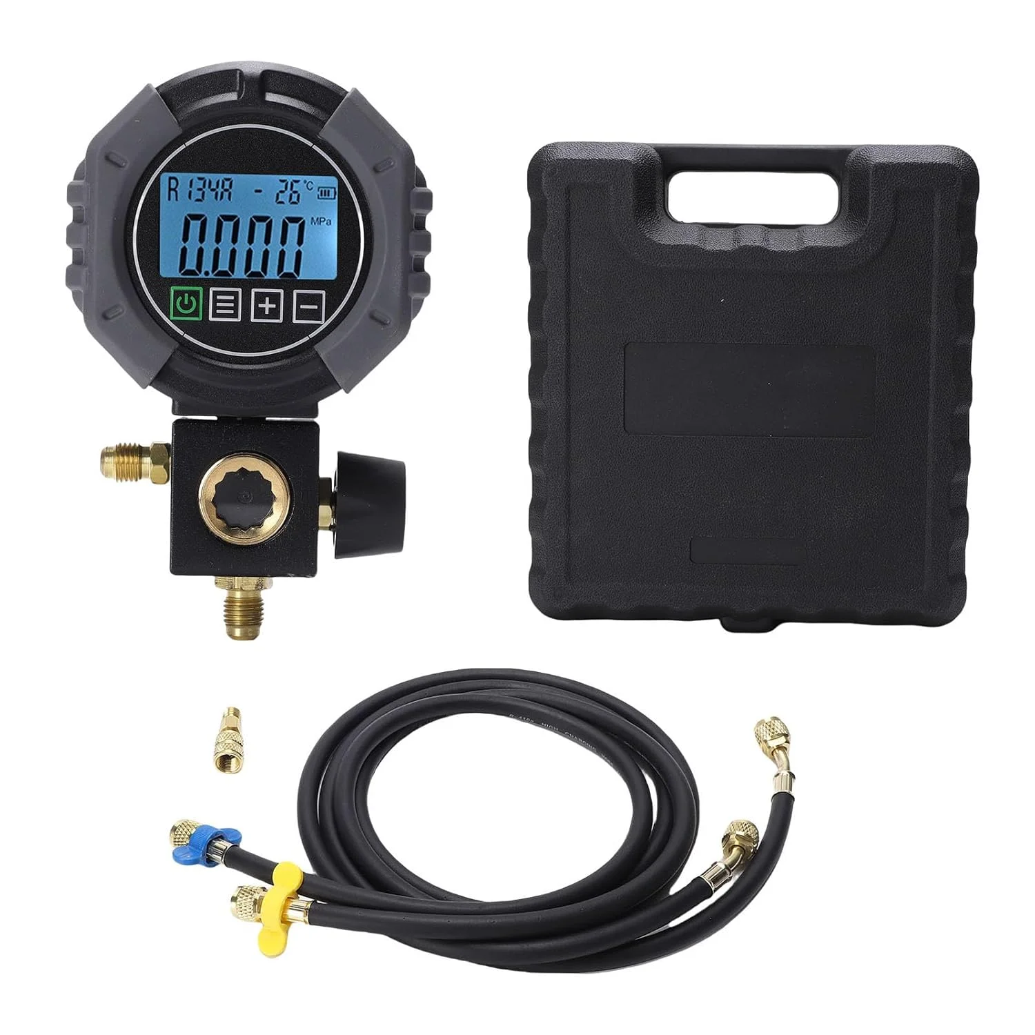 گیج منیفولد دیجیتال Eujgoov مدل MG-E201-01 محدوده 6000 کیلوپاسکال