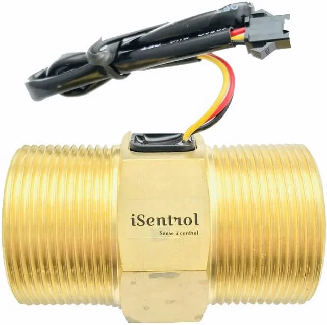 فلومتر دیجیتال DC ERTUUYD و آلارم با سنسور G1 1/2 شمارنده فرکانس برای حفاظت از تعلیق گردش خون