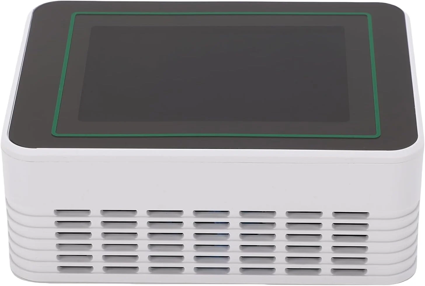 دستگاه مانیتور کیفیت هوای داخل خانه 5 در 1 Jiawu، متر CO2، آشکارساز HCHO TVOC، تستر دما و رطوبت، سنسور مادون قرمز با صفحه نمایش رنگی LCD برای خانه، دفتر یا مدرسه (سنسور مادون قرمز MT11N سفید)