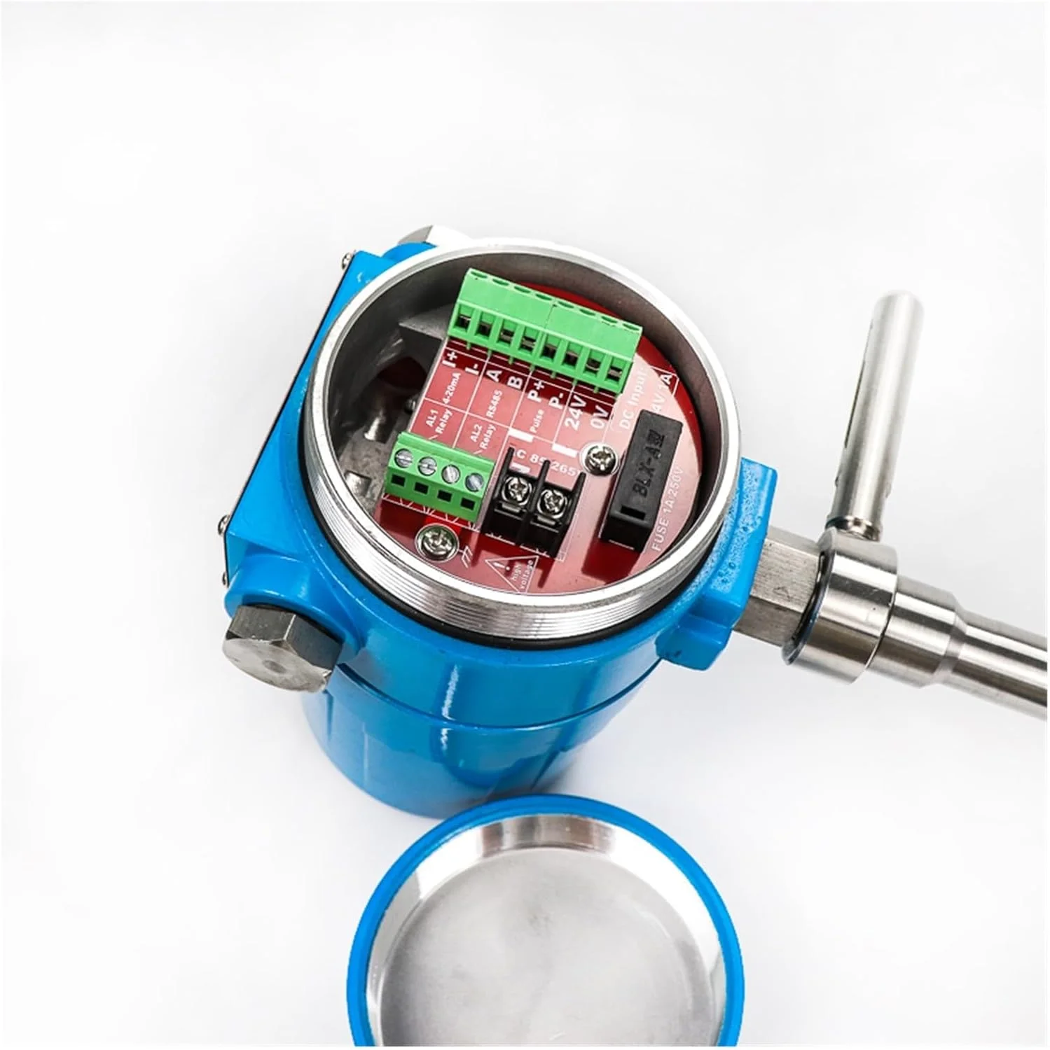 فلومتر آب، DN50-DN500 نوع ورودی، O2 H2 CH4 گاز طبیعی فشار هوا 4-20mA RS485 گاز زیستی LPG فلومتر گاز حرارتی (نوع ورودی 200mm)