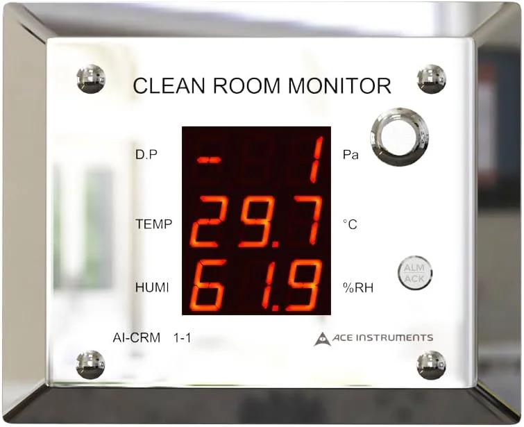 *ارسال فوری 1 روزه* مانیتور اتاق تمیز 3 در 1 (فشار دیفرانسیل، دما، RH) برای اتاق های تمیز دارویی، اتاق های ایزوله، بیمارستان ها مدل: AI-CRM1-1 *ارسال فوری 1 روزه* مانیتور اتاق تمیز 3 در 1 (فشار دیفرانسیل، دما، RH) برای اتاق های تمیز دارویی، اتاق های ایزوله، بیمارستان ها مدل: AI-CRM1-1