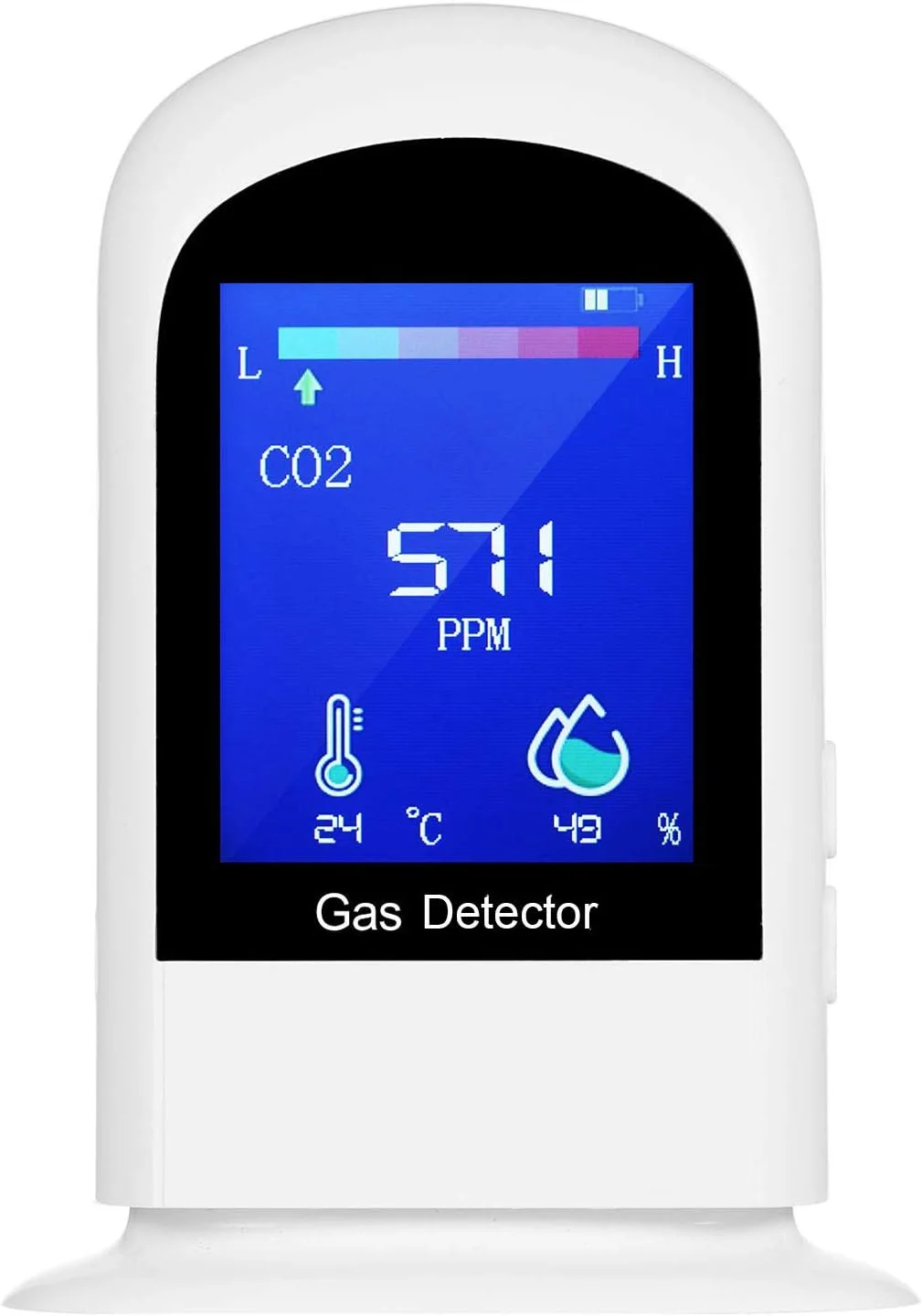 دستگاه سنجش دی اکسید کربن، دما/رطوبت و کیفیت هوا، کیت تست دقیق CO2 برای خانه و محل کار، دارای سنسور NDIR و ثبت داده دستگاه سنجش دی اکسید کربن، دما/رطوبت و کیفیت هوا، کیت تست دقیق CO2 برای خانه و محل کار، دارای سنسور NDIR و ثبت داده