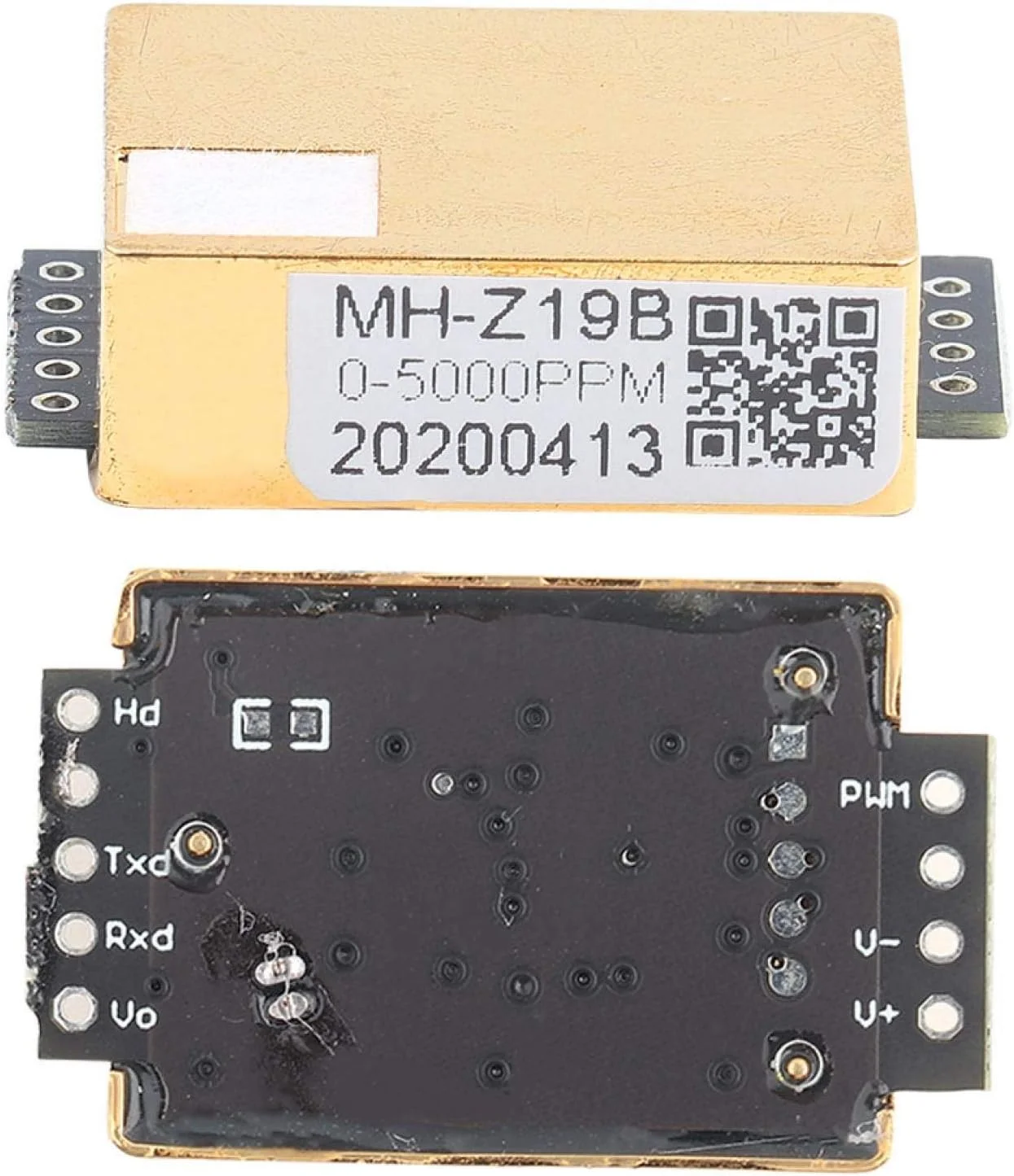 سنسور گاز دی اکسید کربن MH-Z19 O2، ماژول سنسور تشخیص CO2 الکترونیکی، خروجی سریال مادون قرمز غیر پراکنده (NDIR) برای مانیتور CO2 سنسور گاز دی اکسید کربن MH-Z19 O2، ماژول سنسور تشخیص CO2 الکترونیکی، خروجی سریال مادون قرمز غیر پراکنده (NDIR) برای مانیتور CO2