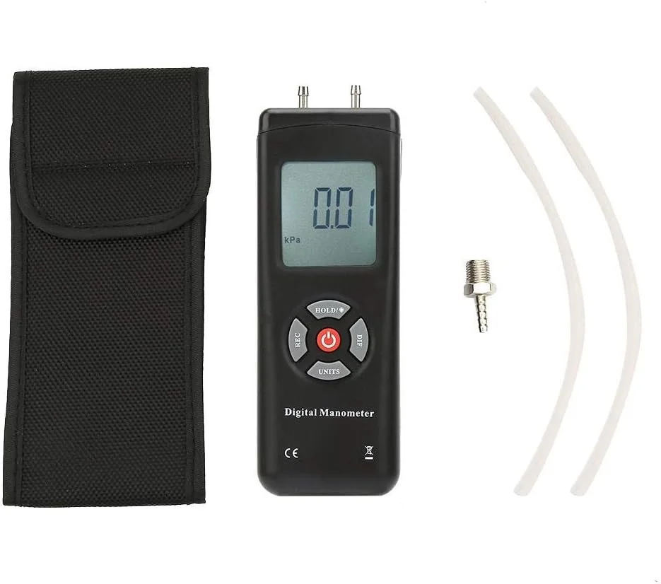 مانومتر دیجیتال، فشارسنج دیفرانسیل دیجیتال TL100، فشارسنج دیفرانسیل دستی