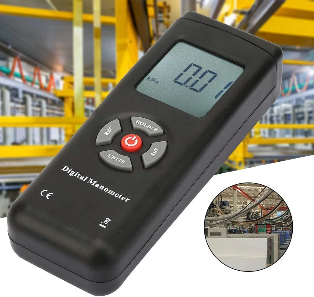 مانومتر دیجیتال، فشارسنج دیفرانسیل دیجیتال TL100، فشارسنج دیفرانسیل دستی