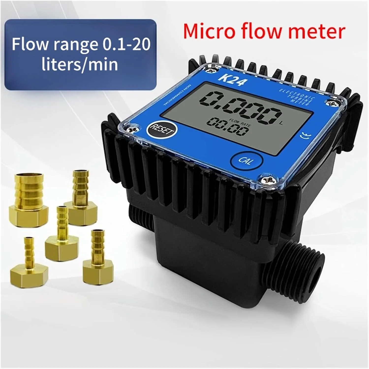 فلومتر دیجیتال اوره، دنده ای، روغن موتور بنزینی (قرمز)