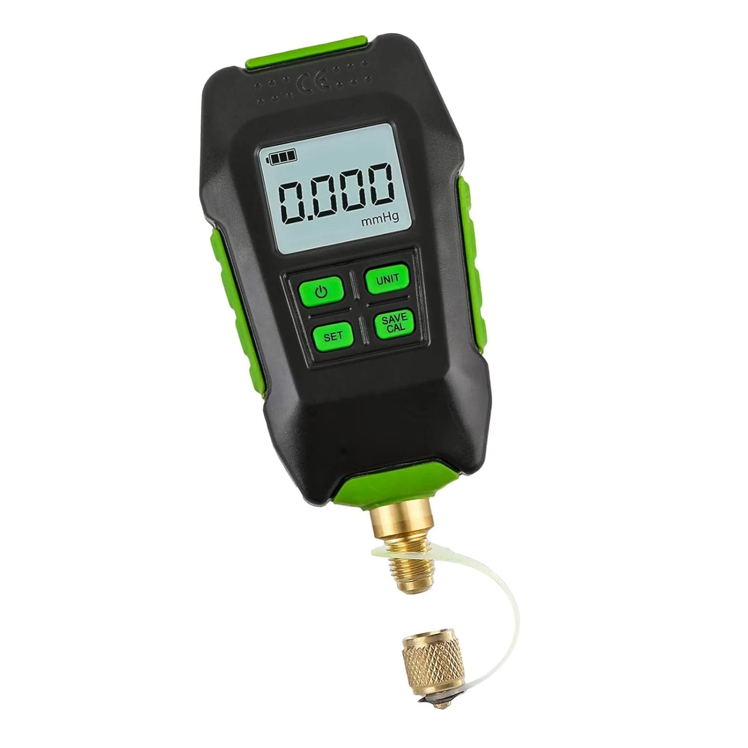 وکیوم دیجیتال با رابط 1/16 اینچ 20UNF و صفحه نمایش دارای نور پس زمینه، میکرومتر خلاء برای محیط های اتمسفری