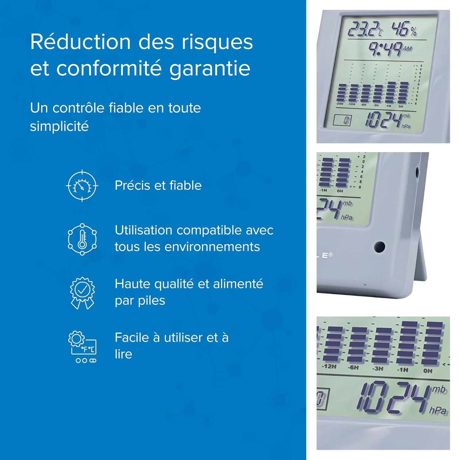 فشارسنج دیجیتال Digi-Sense با گواهی کالیبراسیون قابل ردیابی NIST