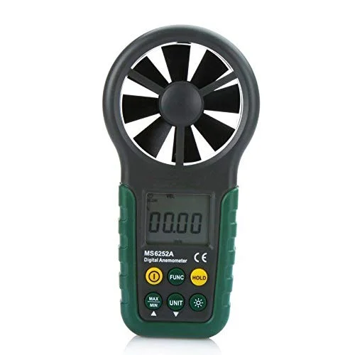 بادسنج دیجیتال LCD، سرعت سنج الکترونیکی باد و حجم هوا