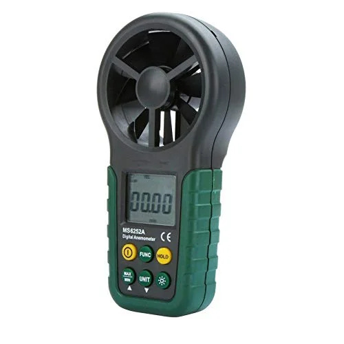 بادسنج دیجیتال LCD، سرعت سنج الکترونیکی باد و حجم هوا