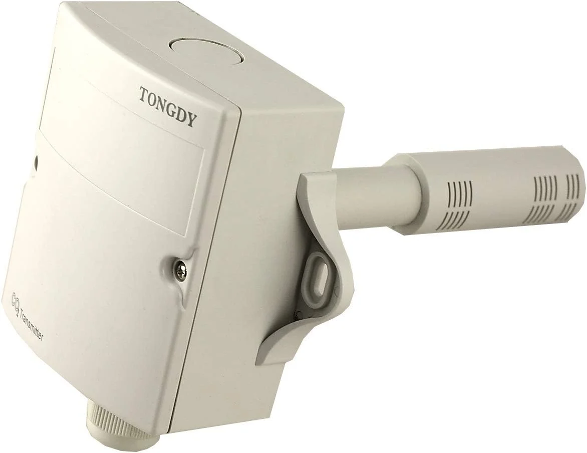 دتکتور نشت گاز EWRTUY مدل CO2 Ductt Trransmiitttterr با قابلیت تشخیص دما، رطوبت و پروپان