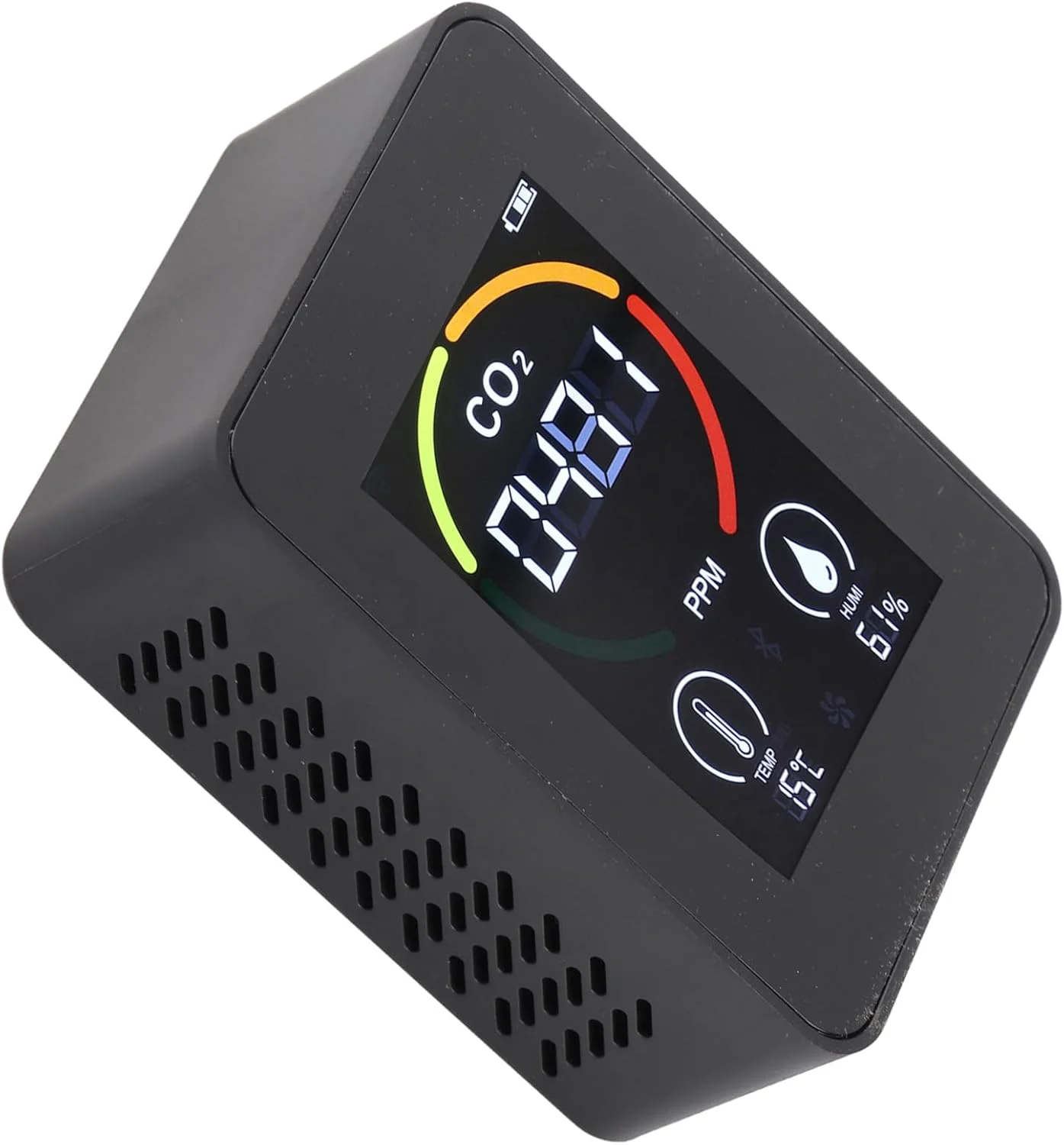 دستگاه تشخیص دی اکسید کربن نیمه هادی با کیفیت بالا برای گلخانه مدل H8 Plus ZNAZGG01 (مشکی) دستگاه تشخیص دی اکسید کربن نیمه هادی با کیفیت بالا برای گلخانه مدل H8 Plus ZNAZGG01 (مشکی)