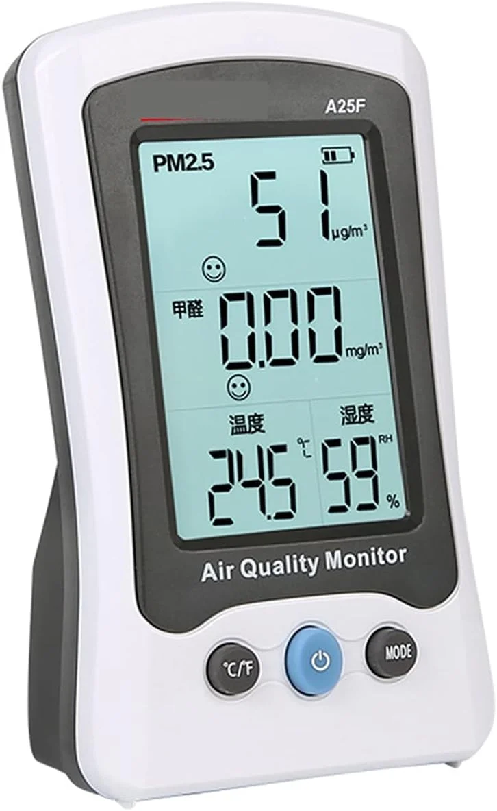 دتکتور گاز، A25F خانواده PM2.5. مانیتورینگ کیفیت هوا، تست مه دود، تشخیص فرمالدهید