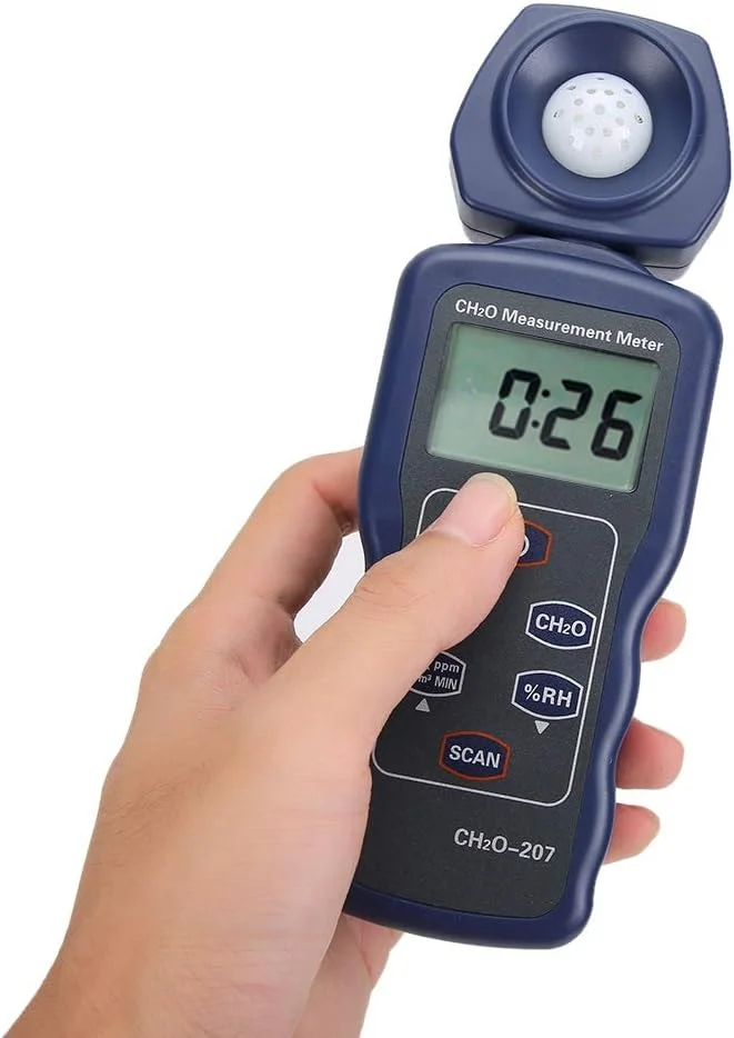 دستگاه تشخیص کیفیت هوا، تستر کیفیت هوا با طراحی دستی و آسان برای استفاده، قابل حمل و سبک وزن برای دفتر، خانه و فضای داخلی دستگاه تشخیص کیفیت هوا، تستر کیفیت هوا با طراحی دستی و آسان برای استفاده، قابل حمل و سبک وزن برای دفتر، خانه و فضای داخلی