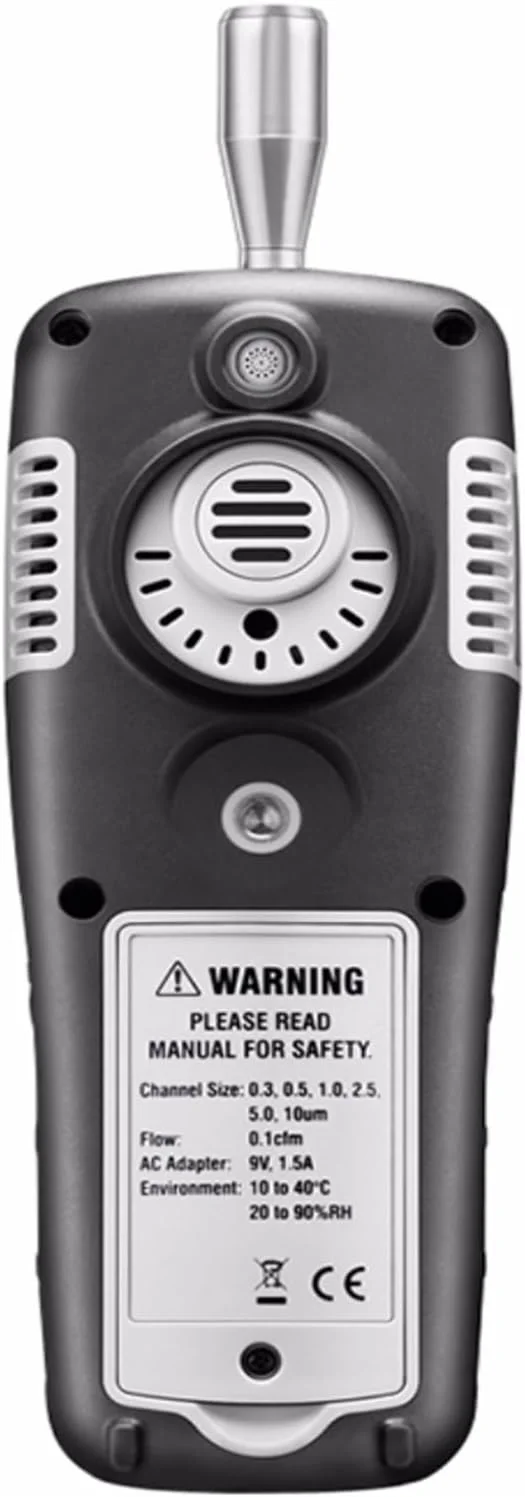 دتکتور گاز DT-9851M حرفه ای قابل حمل PM0.3، PM2.5، 10 Um شمارنده ذرات معلق در هوا برای اتاق تمیز