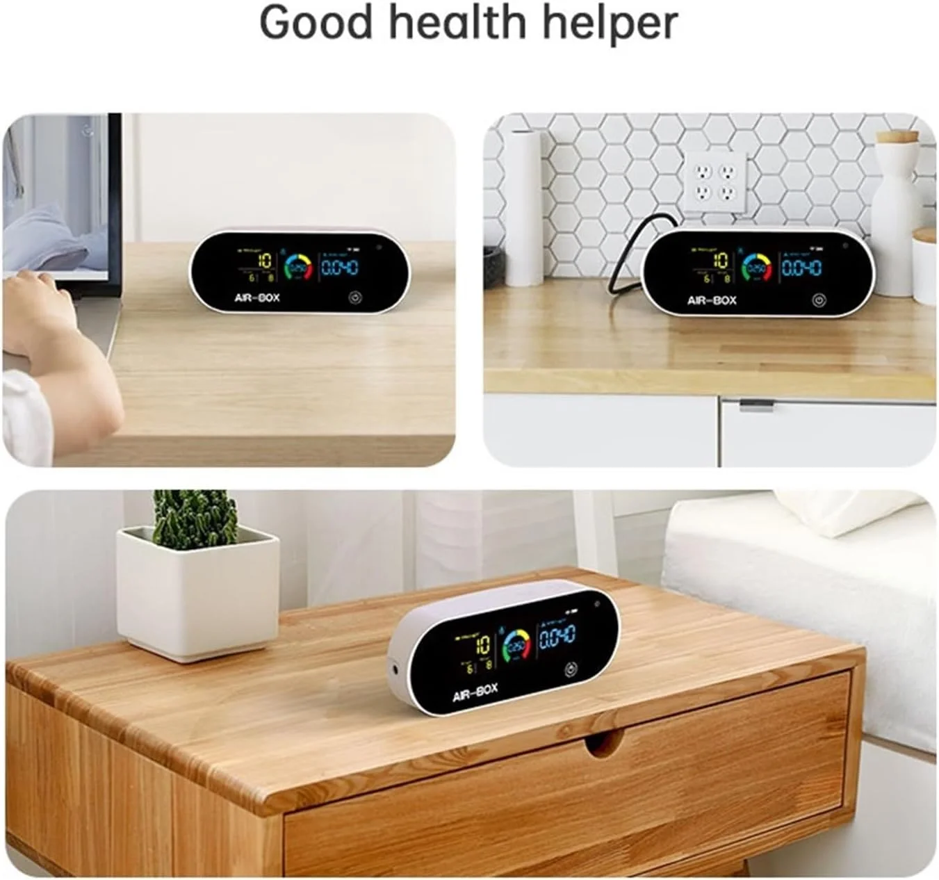 دستگاه تشخیص گاز، دستگاه مانیتورینگ کیفیت هوای قابل حمل کوچک PM2.5، آشکارساز آلودگی گرد و غبار و ذرات هوشمند