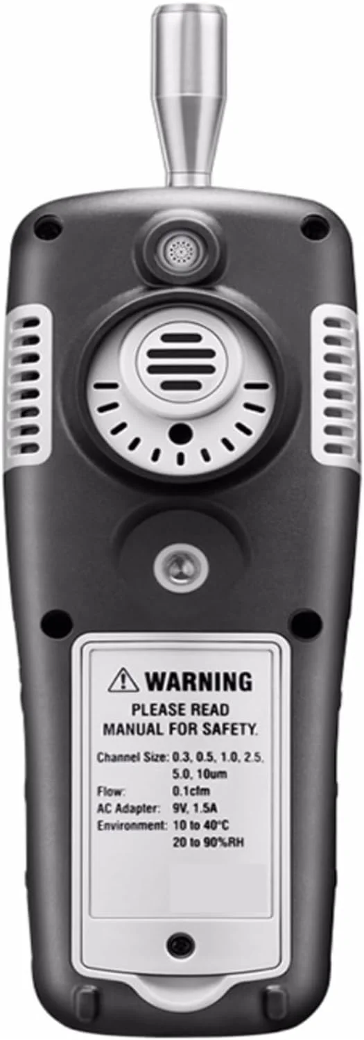 دستگاه تشخیص گاز، شمارنده ذرات هوا با گاز استخوان، حرفه ای PM0.3، PM2.5، 10μm برای آشکارساز کیفیت اتاق های تمیز