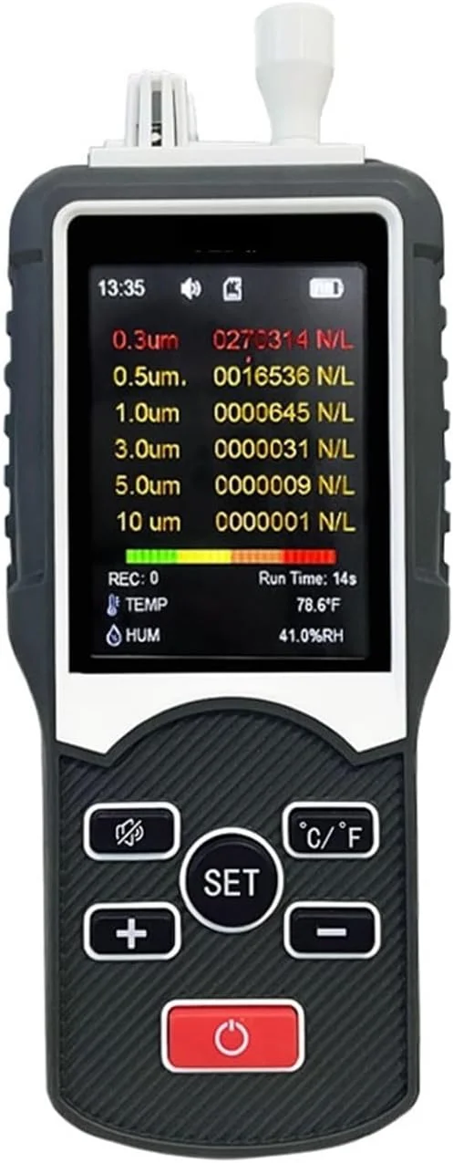 دستگاه تشخیص گاز، شمارنده ذرات گرد و غبار PM2.5، آشکارساز دی اکسید کربن، آشکارساز نوع پمپ، دستگاه تست کیفیت هوا، آشکارساز کارگاه بدون گرد و غبار