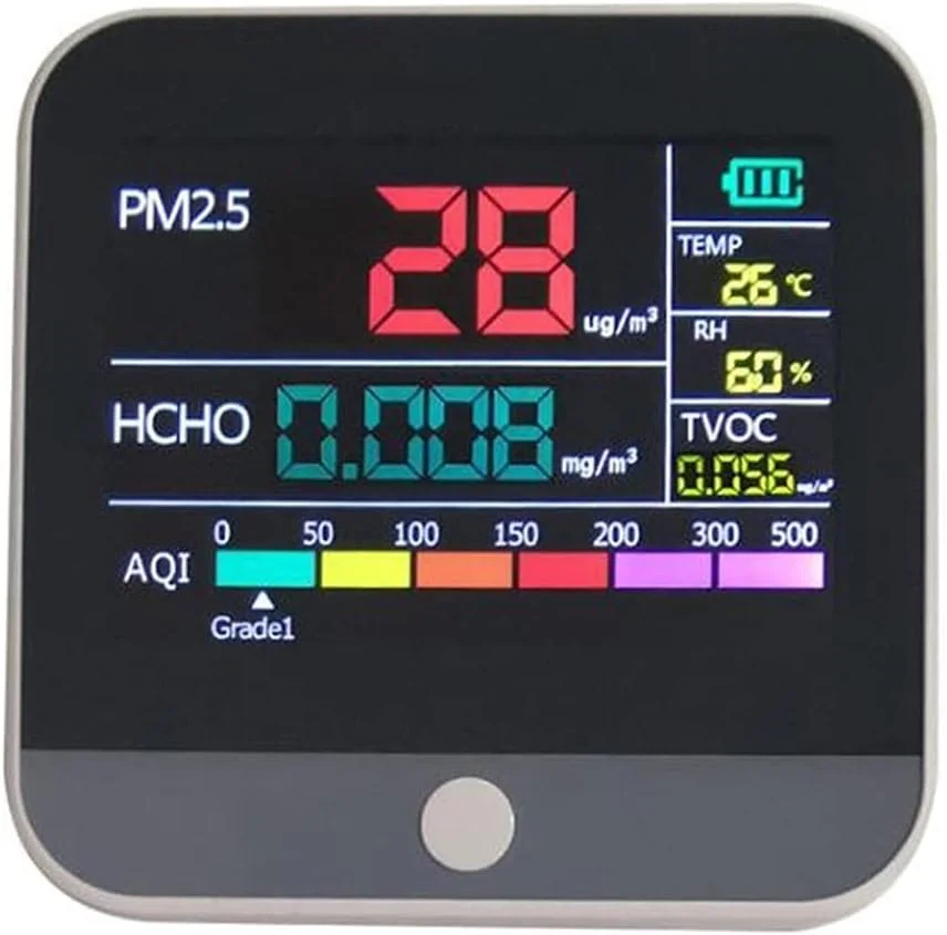 دستگاه تشخیص گاز، آشکارساز کیفیت هوا PM2.5 HCHO PM1.0 PM10، آشکارساز فرمالدئید