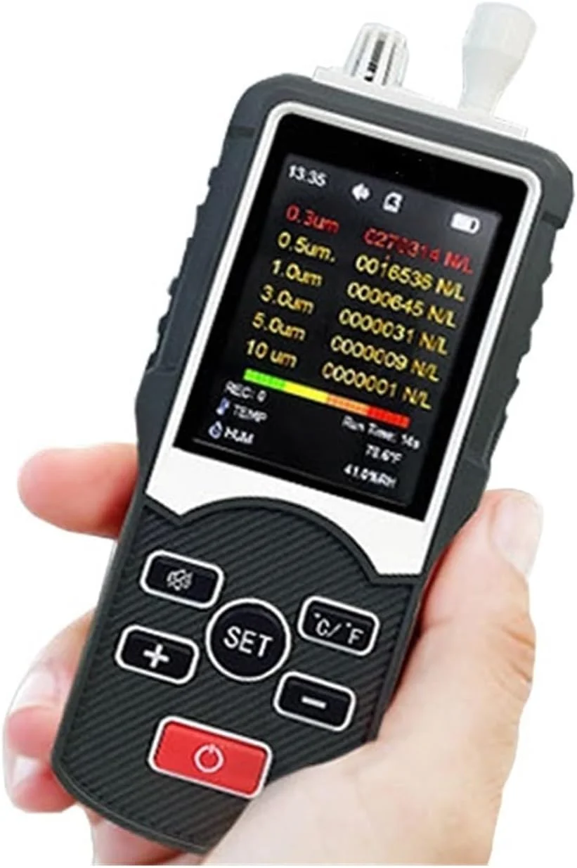 دستگاه تشخیص گاز، ذرات گرد و غبار هوا PM2.5-PM10، مانیتور حساس شمارنده، داده های قابل استخراج به کامپیوتر، دستگاه بررسی غلظت گرد و غبار برای تشخیص کیفیت هوا