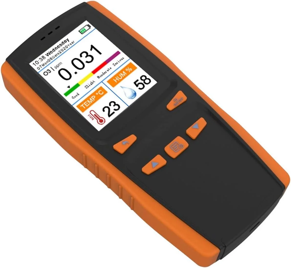 دستگاه تشخیص گاز، محلل اوزون قابل حمل چند منظوره هوشمند O3، سنجش اوزون، حسگر گاز برای تشخیص آلودگی هوا با کیفیت بالا