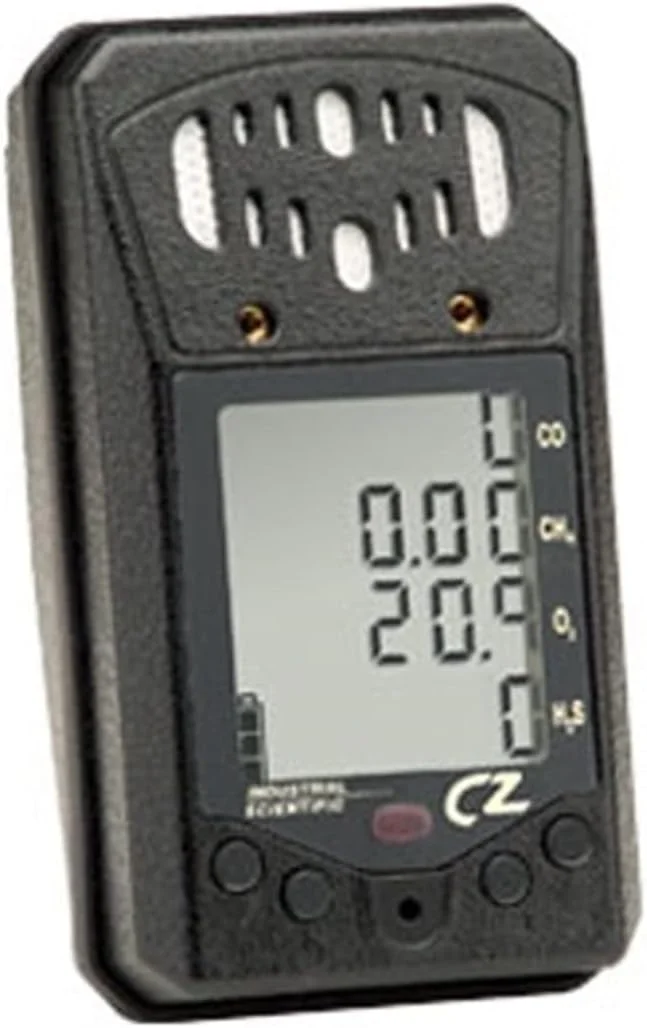 آشکارساز گاز، آشکارساز گاز اکسیژن، H2S، CO و CH4 قابل حمل 4 در 1. آشکارساز کیفیت هوا (پخش)