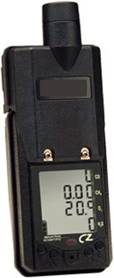 آشکارساز گاز، آشکارساز گاز اکسیژن، H2S، CO و CH4 قابل حمل 4 در 1. آشکارساز کیفیت هوا (پخش)