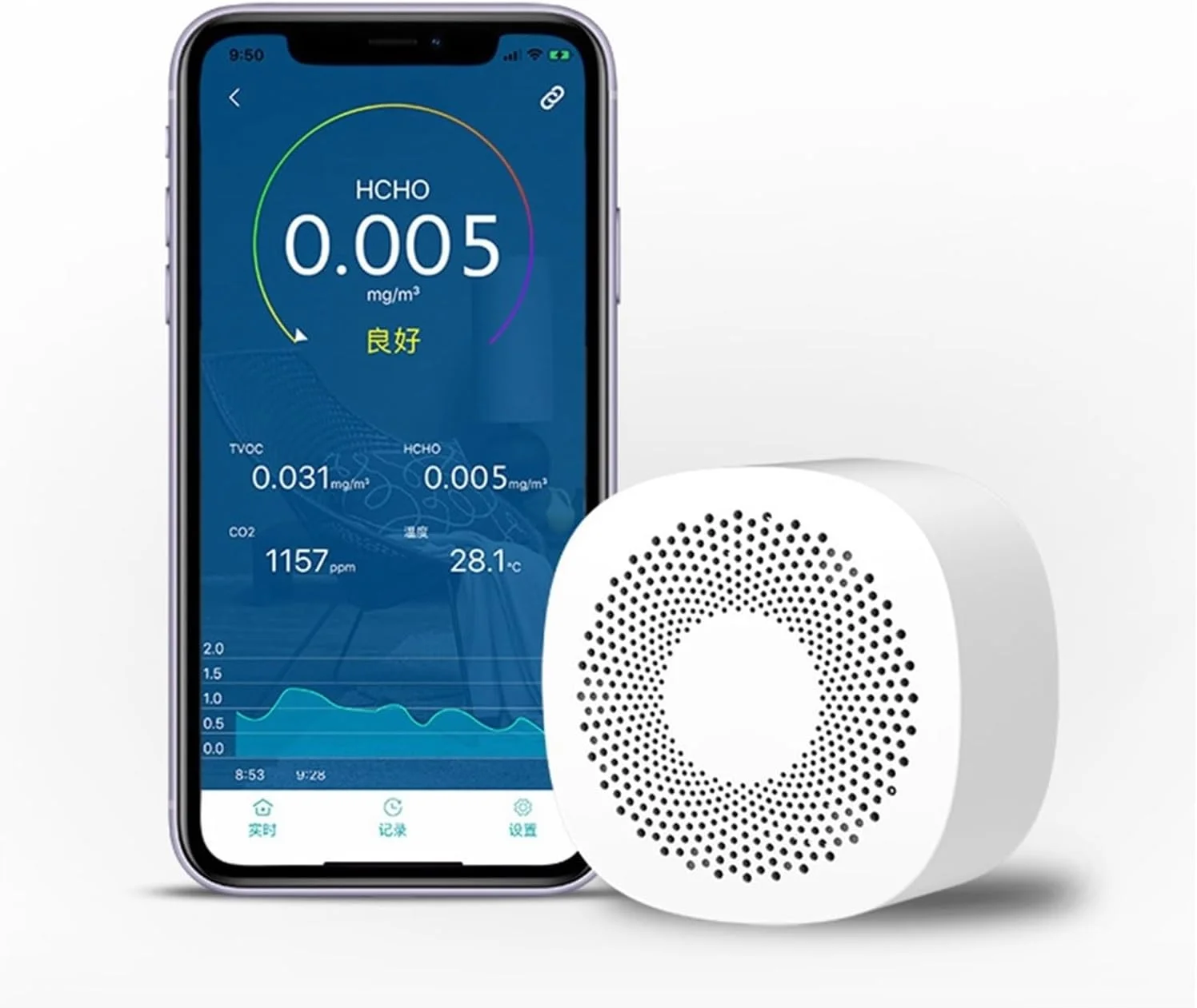 دستگاه تشخیص گاز، دستگاه سنجش دی اکسید کربن دیجیتال قابل حمل، سنسور مانیتور کیفیت هوا، فرمالدهید TVOC، آنالیزور گاز دی اکسید کربن دستگاه تشخیص گاز، دستگاه سنجش دی اکسید کربن دیجیتال قابل حمل، سنسور مانیتور کیفیت هوا، فرمالدهید TVOC، آنالیزور گاز دی اکسید کربن