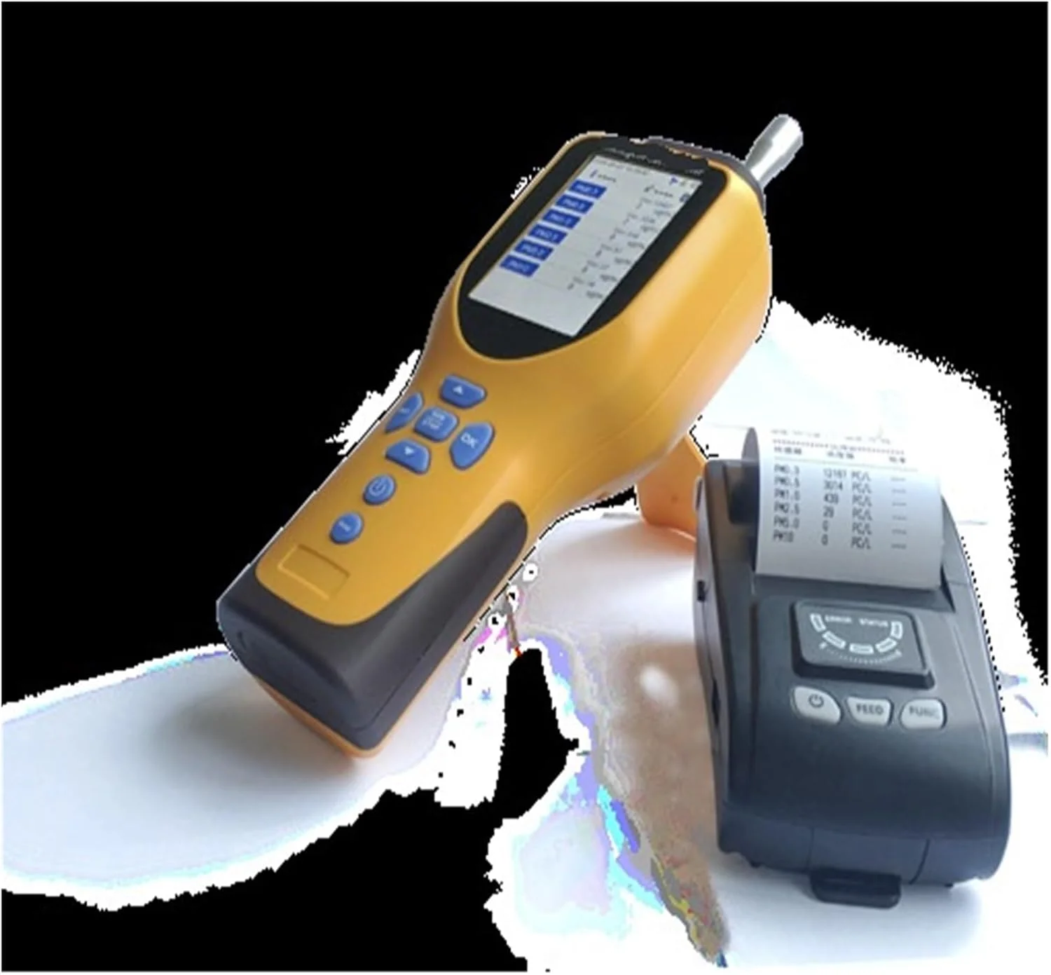 دستگاه تشخیص گاز، دستگاه تشخیص دستی گرد و غبار و ذرات، آشکارساز کیفیت هوا، PM2.5 PM10