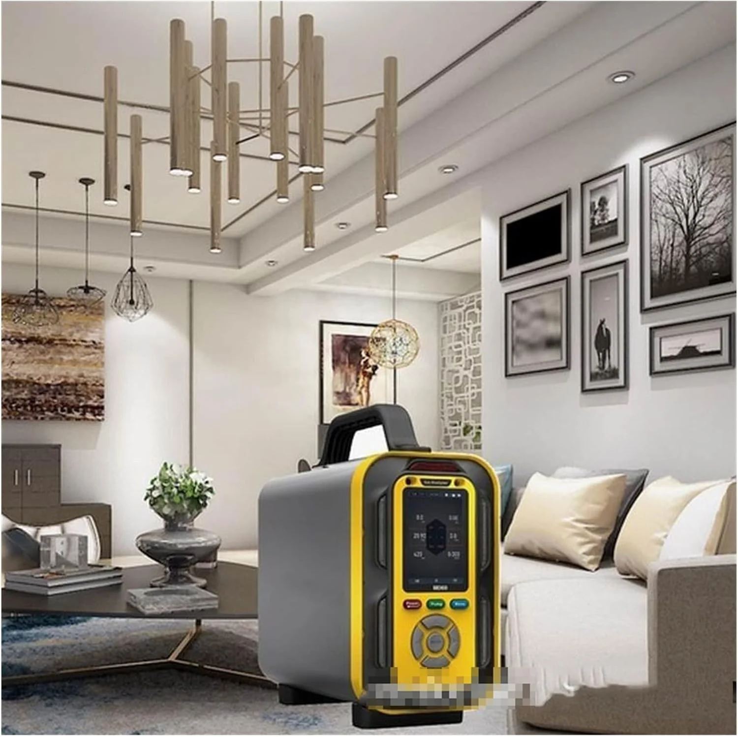 دتکتور گاز، دستگاه نظارت بر هوای داخلی خانگی چند منظوره قابل حمل، آشکارساز تجزیه و تحلیل گازهای مضر و مدنی