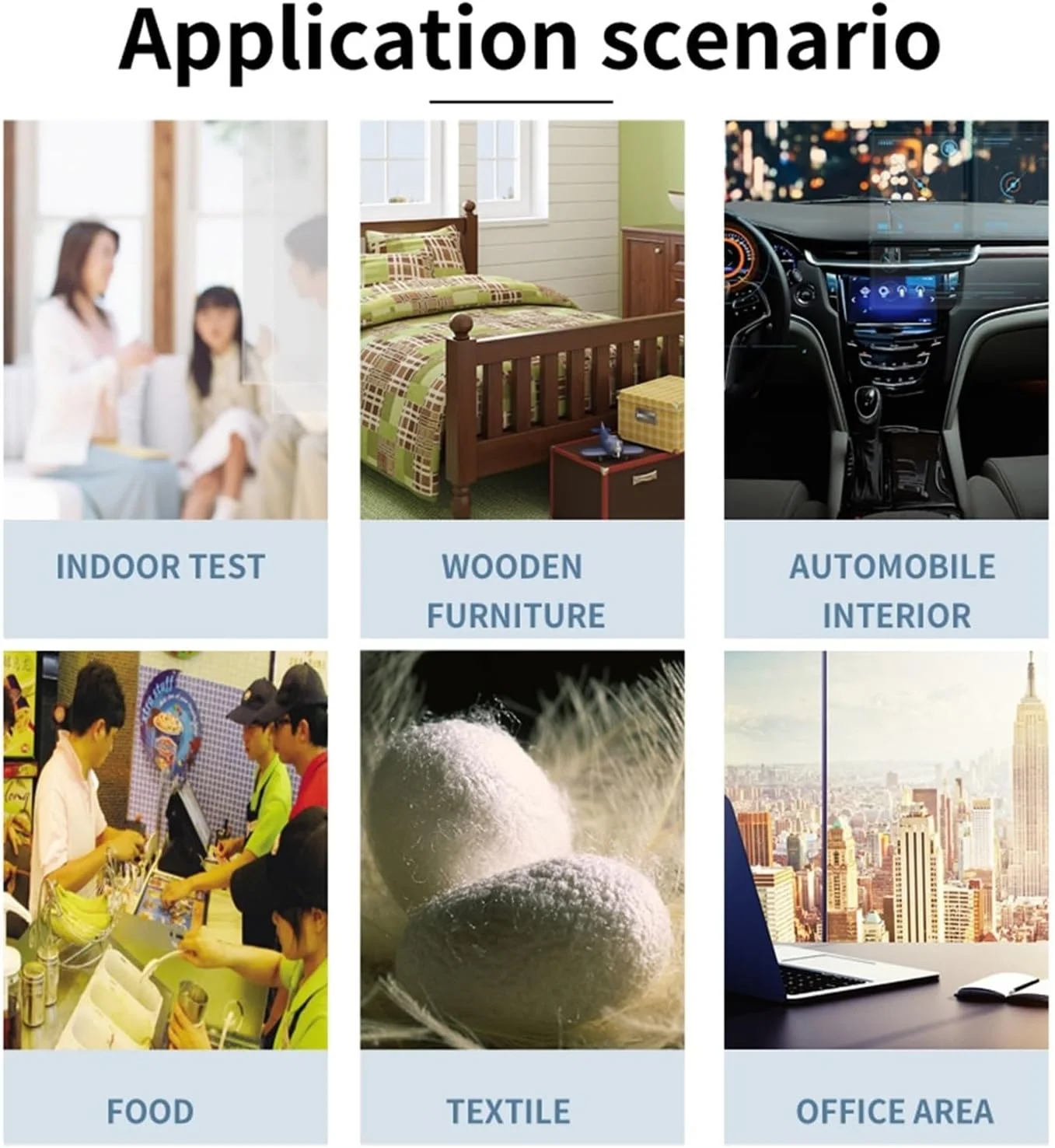 دستگاه تشخیص گاز، سنجش کیفیت هوا 9 در 1 PM2.5 PM10 CO2 CO TVOC HCHO، دستگاه اندازه گیری دما و رطوبت، ردیاب دی اکسید کربن، نمایش زمان، تاریخ و روز هفته (سفید)