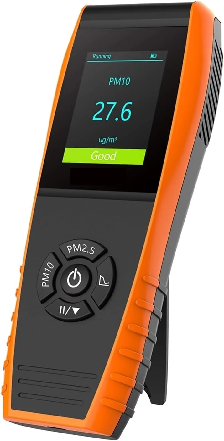 دستگاه تشخیص گاز، آشکارساز ذرات با کیفیت هوا P600، تست حرفه ای و دقیق دستگاه اندازه گیری PM2.5 / PM10