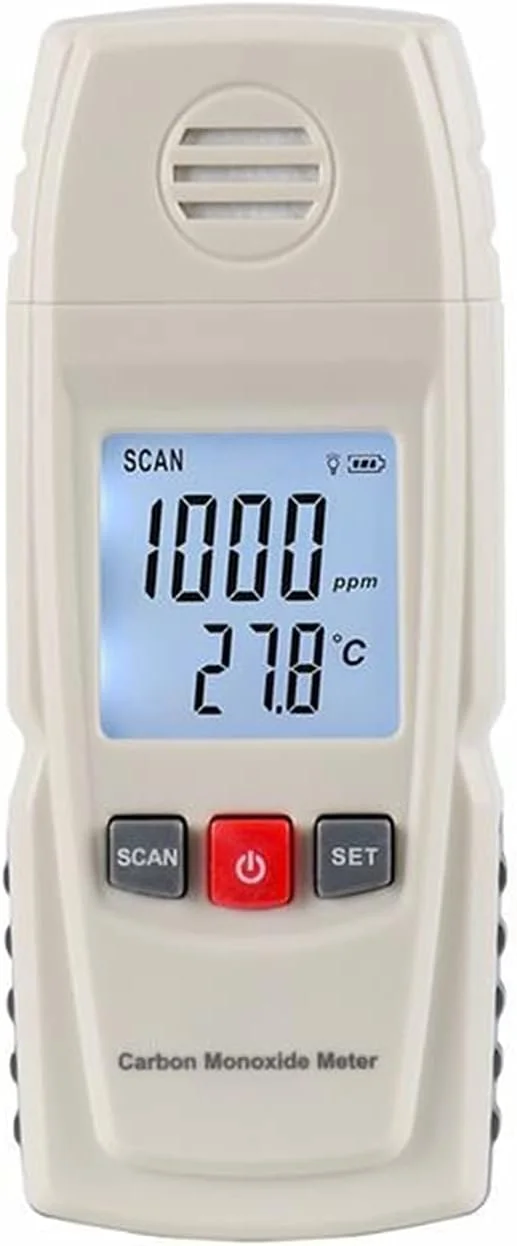 دستگاه تست و اندازه گیری دیجیتال مونوکسید کربن TISTIK، دتکتور گاز CO قابل حمل با دقت بالا، گیج 0-1000ppm، تستر نشت گاز با نشانگر هشدار برای صنعت و علم دستگاه تست و اندازه گیری دیجیتال مونوکسید کربن TISTIK، دتکتور گاز CO قابل حمل با دقت بالا، گیج 0-1000ppm، تستر نشت گاز با نشانگر هشدار برای صنعت و علم