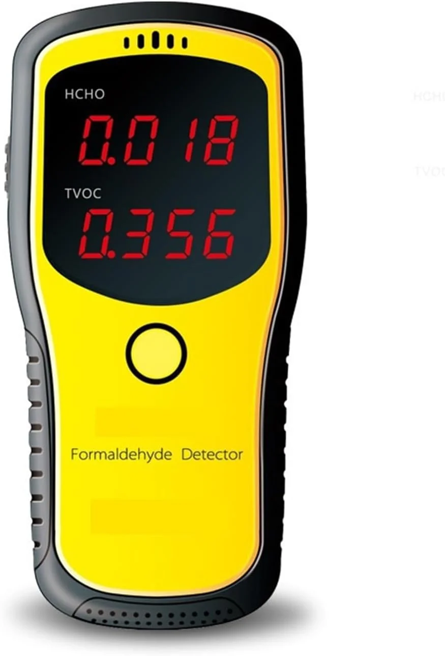 دستگاه تشخیص گاز، دستگاه سنجش فرمالدئید دیجیتال حرفه ای قابل حمل برای نظارت بر کیفیت هوا، دستگاه تجزیه و تحلیل گاز، دستگاه اندازه گیری LCD HCHO TVOC