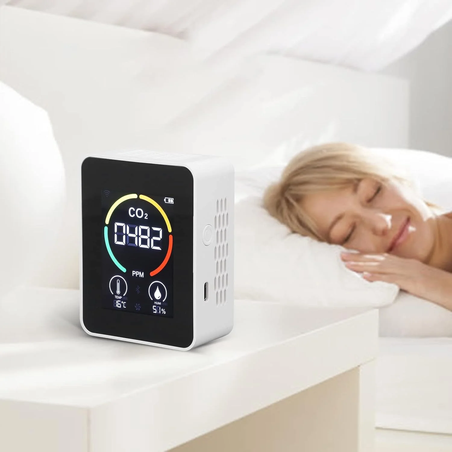 سنسور تشخیص CO2، نیمه هادی مانیتورینگ بلادرنگ برای نظارت بر کیفیت هوای دفتر