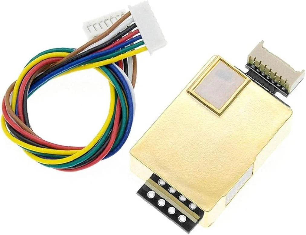 ماژول سنسور تشخیص CO2 مدل MH-Z19B مانیتور کربن 0-5000ppm خروجی