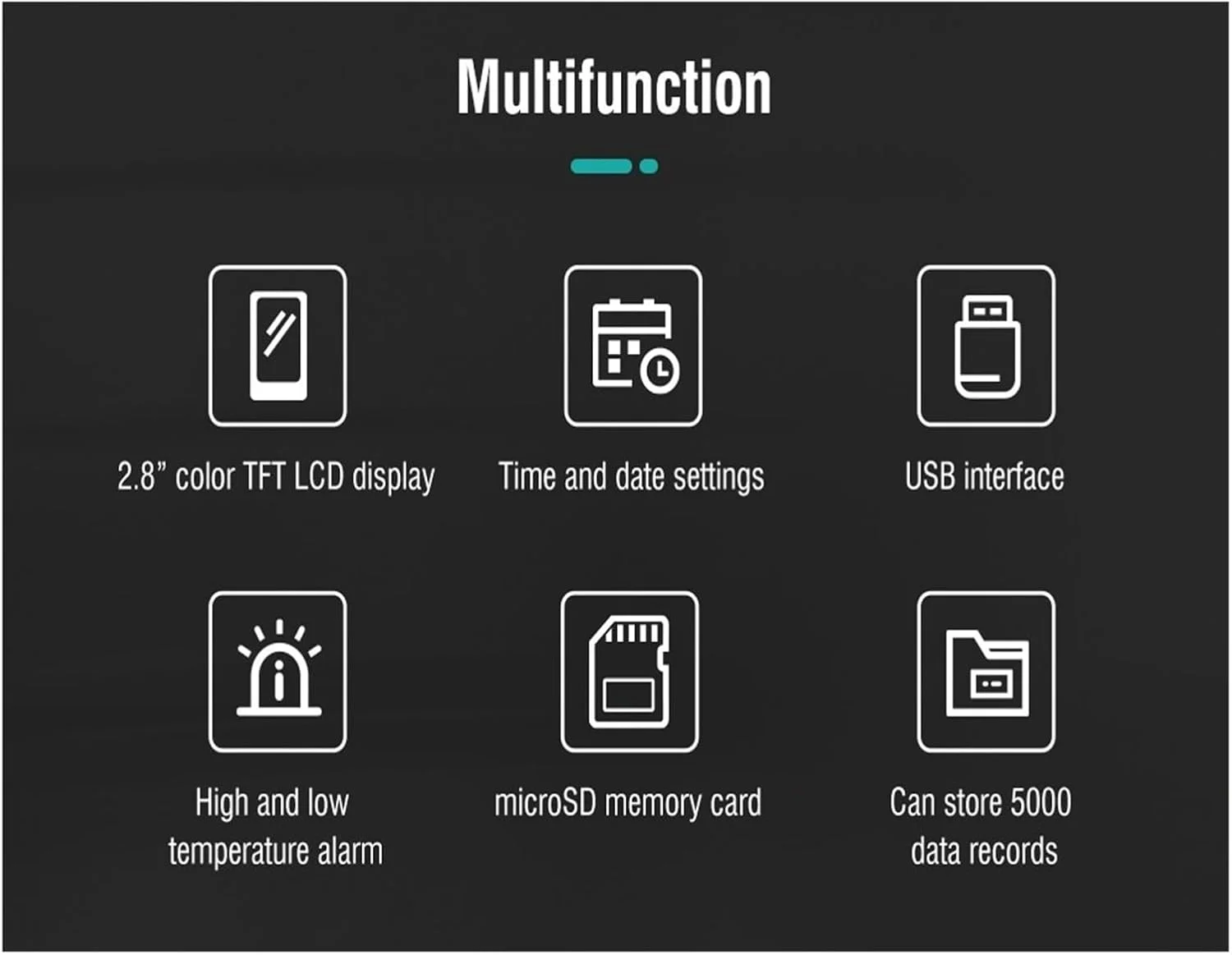 ذره‌سنج حرفه‌ای قابل حمل CQRMT برای اتاق تمیز، PM0.3، PM2.5، PM10um، دستگاه نمایش زنده کیفیت هوا