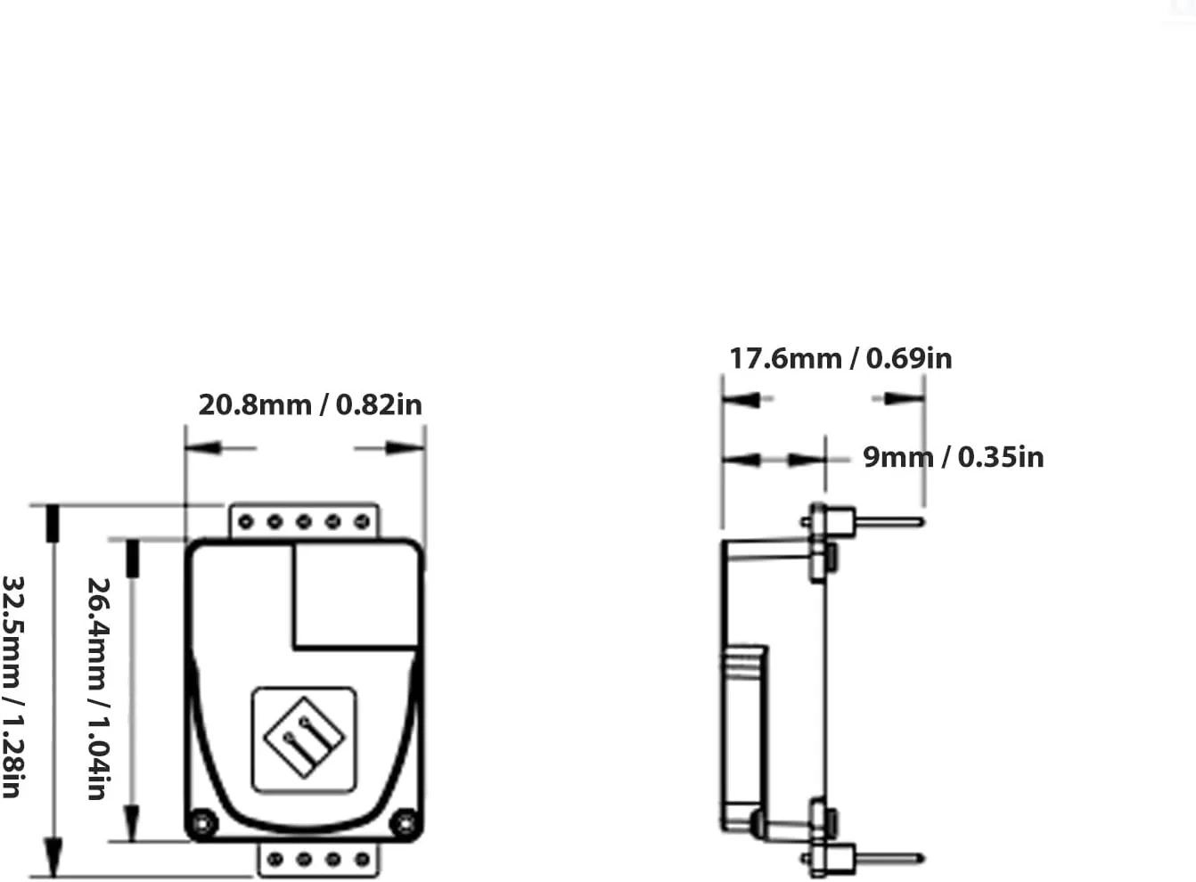 سنسور تشخیص غلظت دی اکسید کربن 400 تا 5000 پی‌پی‌ام برای تجهیزات نظارت بر کیفیت هوا، تجهیزات تصفیه هوا، سیستم هوای تازه، سیستم تهویه مطبوع