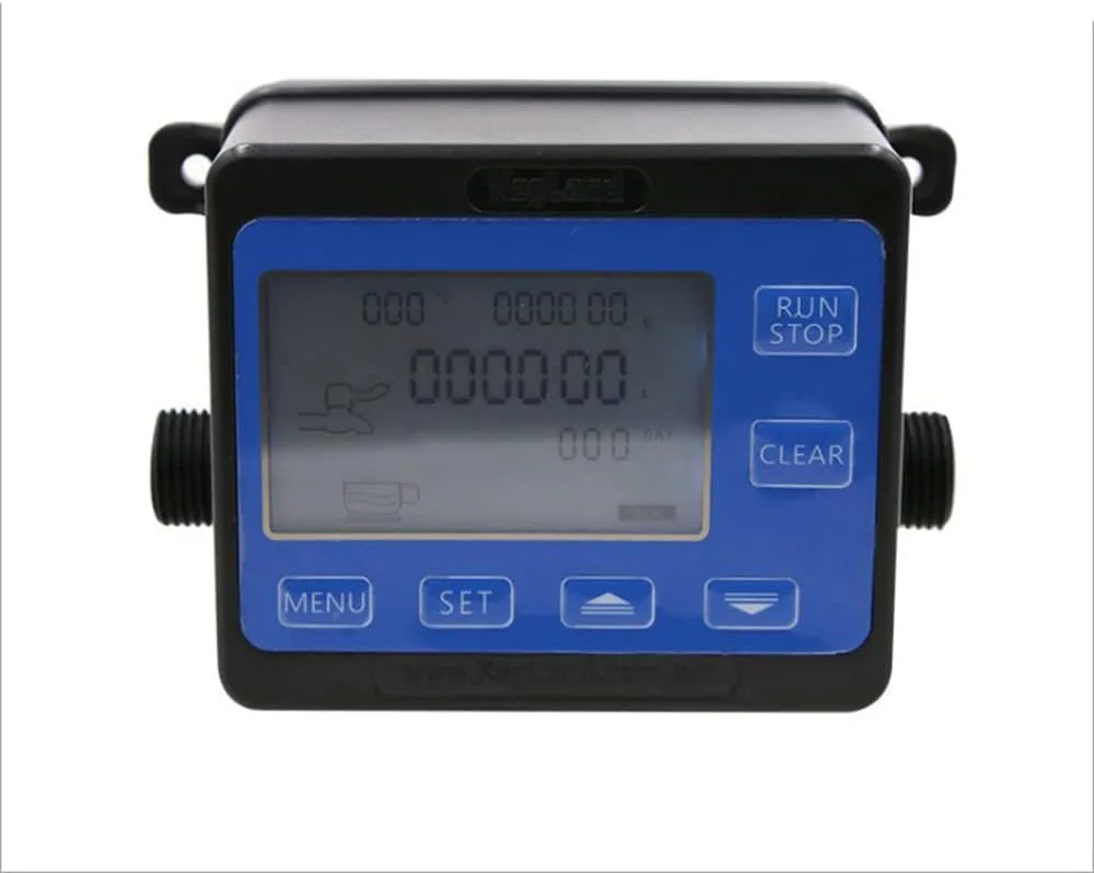 کنترلر جریان، نمایشگر و سنسور جریان آب اثر هال یکپارچه به همراه شیر برقی