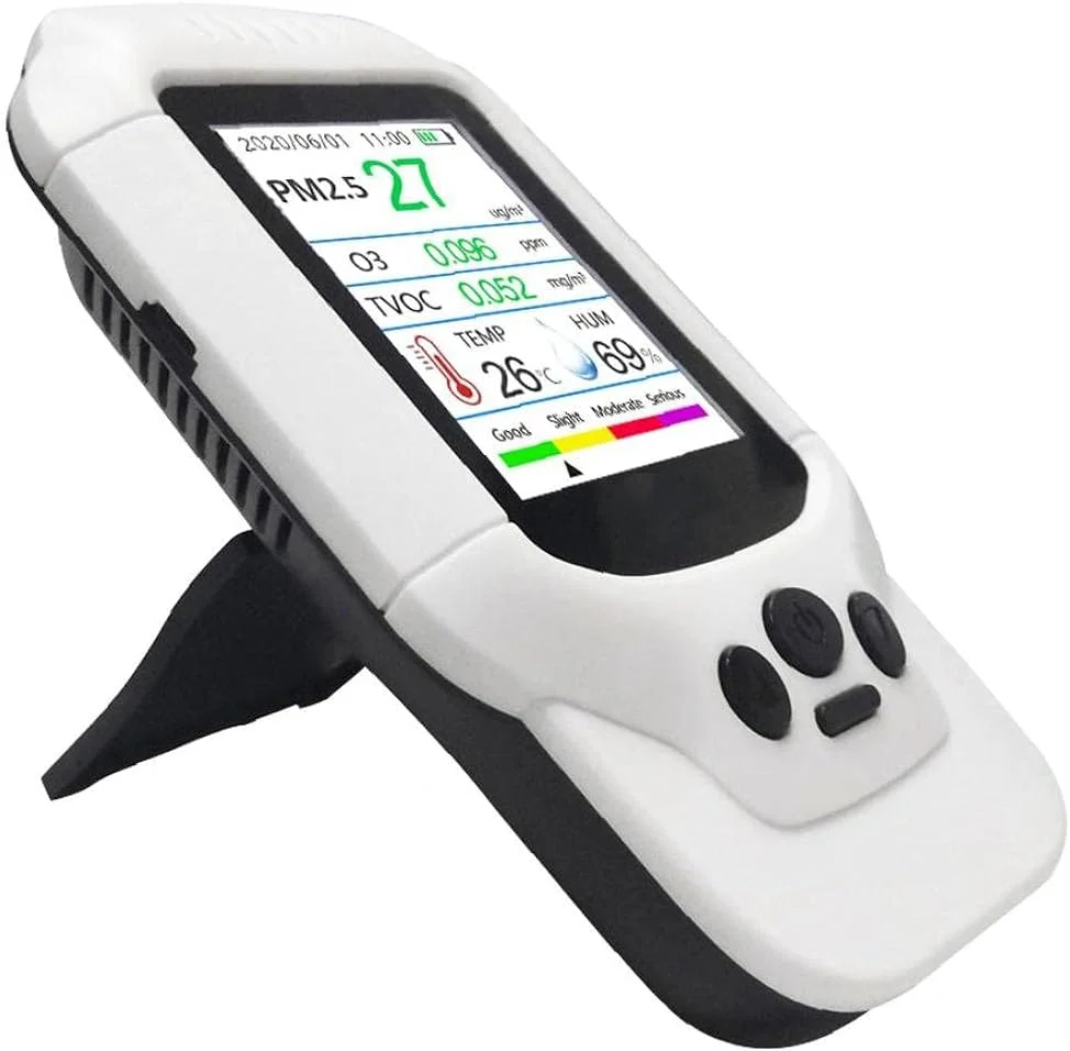 دستگاه تشخیص غلظت ازن، دستگاه تشخیص فرمالدئید، دماسنج رطوبت، تستر آلودگی