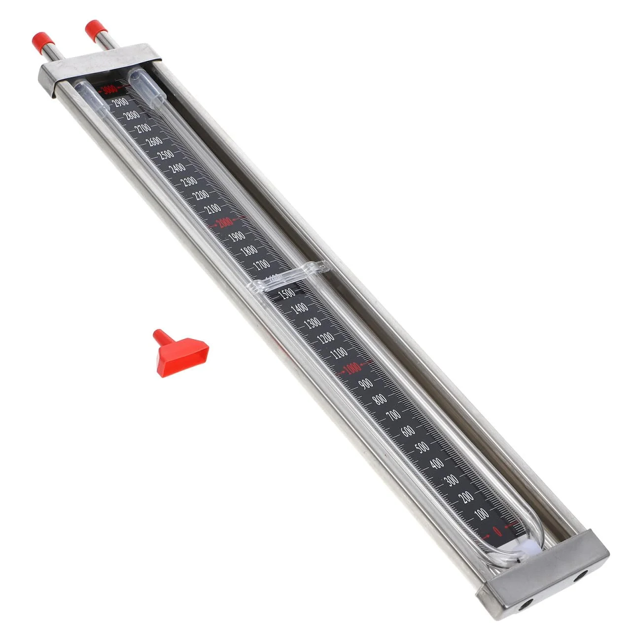 مانومتر لوله U شکل Cabilock برای اندازه گیری فشار هوا و گاز، تستر لوله خلاء با دقت بالا، فشار دیفرانسیل استیل ضد زنگ برای مصارف خانگی