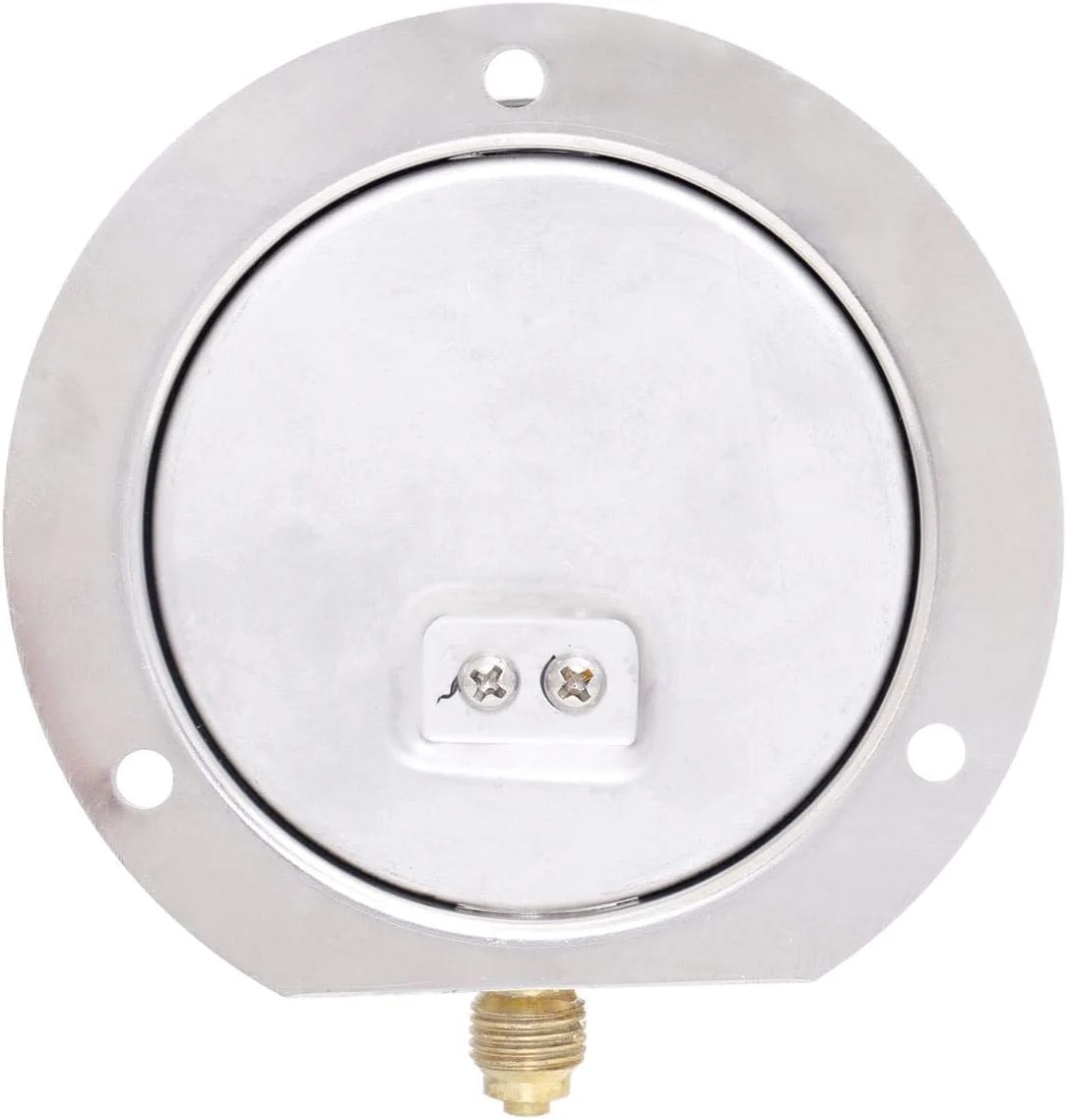 گیج فشار کلکن، CC-10-C-80mm، اتصال از زیر 1/4 اینچ BSP با فلنج