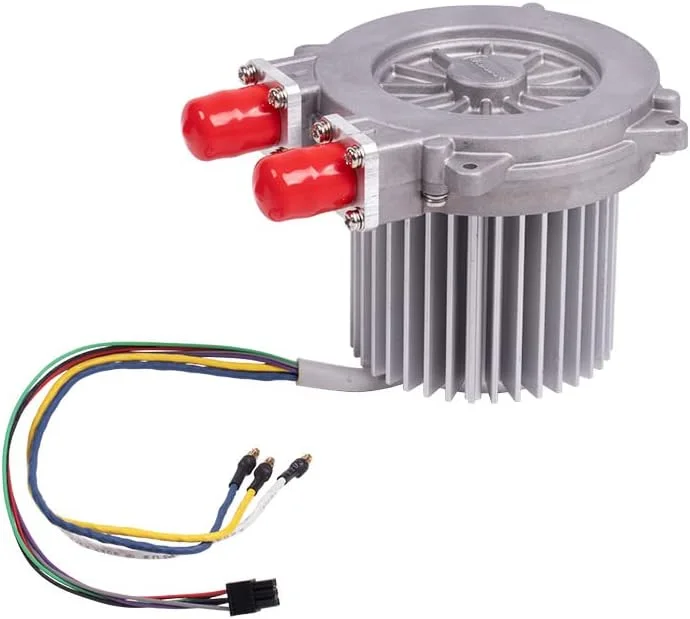 فن دمنده DC بدون جاروبک با فشار منفی بالا و حجم هوای زیاد، قطعه تجهیزات تشخیص ذرات معلق، پایش اتمسفری Zeenyi